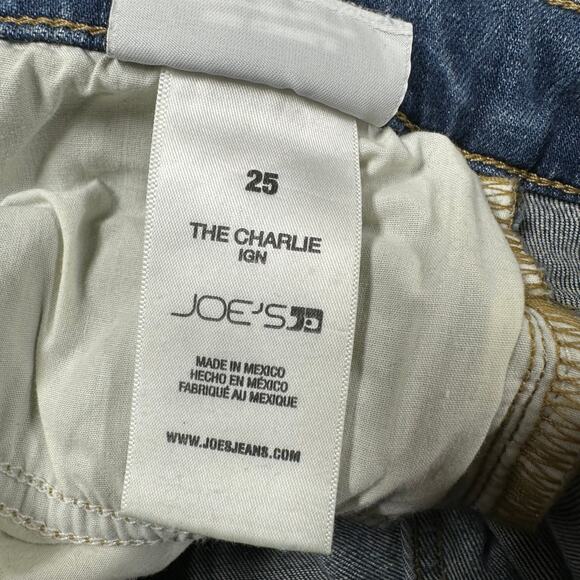 Joe's Jeans NWT The Charlie Ankle High Rise Skinny Jeans Size 25 Stretch - Picture 8 of 12
